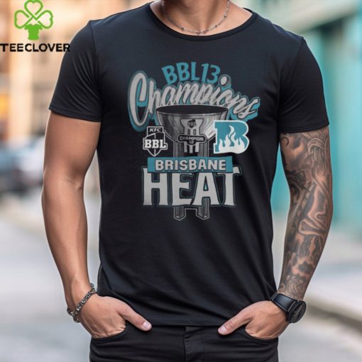 Brisbane Heat BBL 13 Men’s Champions Logo Tee Black