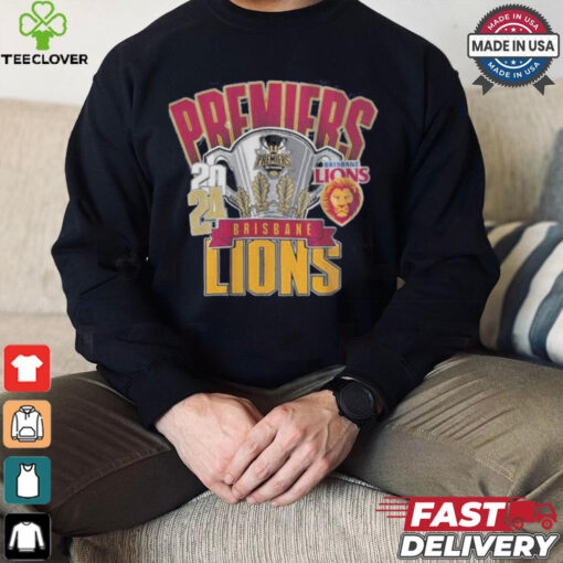 Brisbane Lions 2024 Premiers Australian Football League shirt
