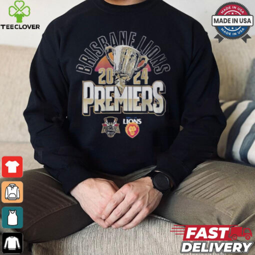 Brisbane Lions AFL 2024 Premiers Champions shirt