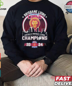 Brisbane Lions AFL Champions 2024 Skyline Shirt