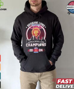 Brisbane Lions AFL Champions 2024 Skyline Shirt