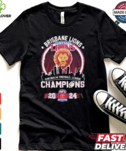 Brisbane Lions AFL Champions 2024 Skyline Shirt