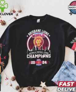 Brisbane Lions AFL Champions 2024 Skyline Shirt