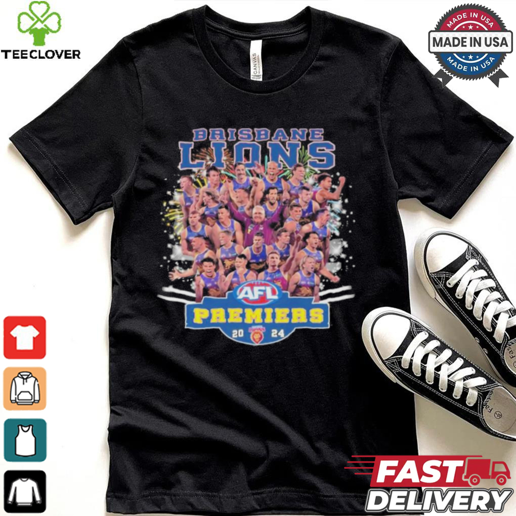Brisbane Lions AFL Premiers Champions 2024 T Shirt Brisbane Lions AFL Premiers Champions 2024 T Shirt