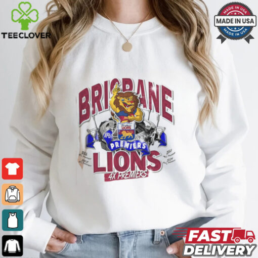 Brisbane Lions AFL Premiership Champs Shirt