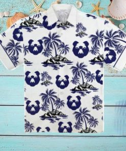 Bristol Bears Premiership Rugby Tropical Tree Custom Name Hawaiian Shirt