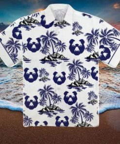 Bristol Bears Premiership Rugby Tropical Tree Custom Name Hawaiian Shirt