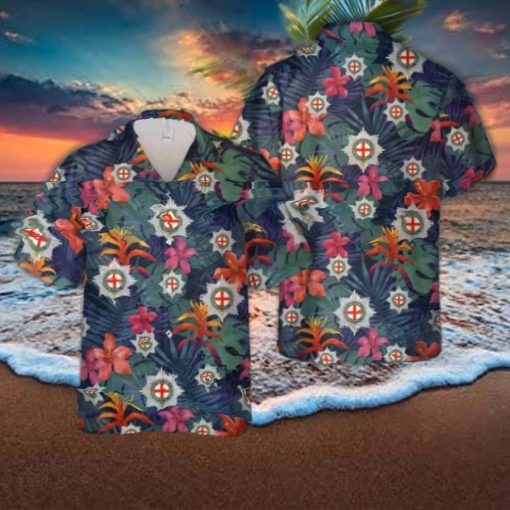 British Army, Coldstream Guards Hawaiian Shirt Beach Shirt For Men Women