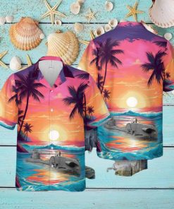 British T class submarine Hawaiian Shirt 3D Printed Aloha Summer Shirt