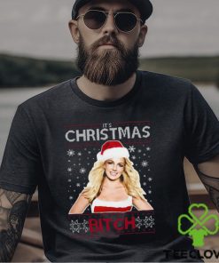 Britney Spears Its Christmas Bitch Knit Pattern Shirt 2 Britney Spears Its Christmas Bitch Knit Pattern Shirt