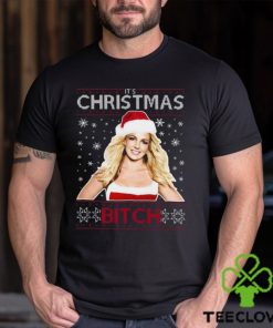 Britney Spears Its Christmas Bitch Knit Pattern Shirt 3 Britney Spears Its Christmas Bitch Knit Pattern Shirt