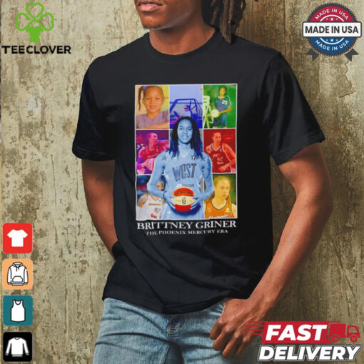 Brittney Griner Phoenix Mercury Collage Basketball shirt
