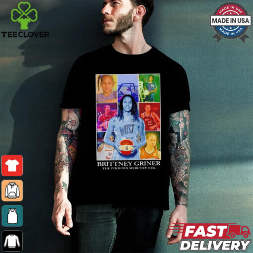 Brittney Griner Phoenix Mercury Collage Basketball shirt