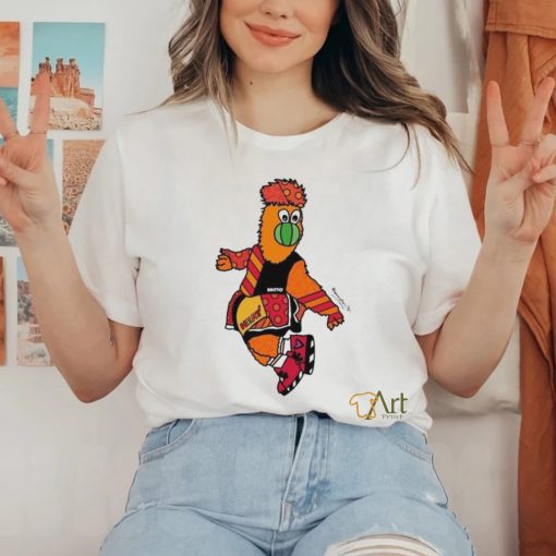 Britto X Heat Burnie Mascot Shirt