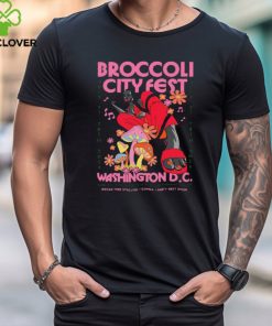 Broccoli City 24 Girl Black Lineup T Shirt