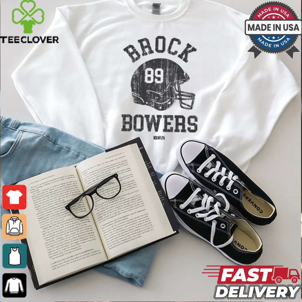 Brock Bowers Las Vegas Helmet shirt Brock Bowers Las Vegas Helmet shirt