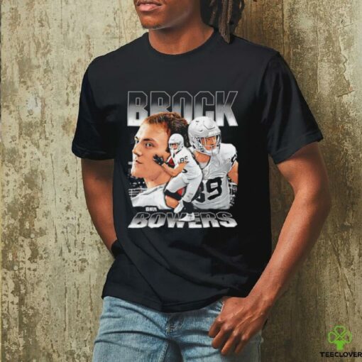 Brock Bowers Las Vegas Raiders player collage shirt