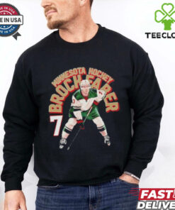 Brock Faber Minnesota Name Arc Hockey shirt