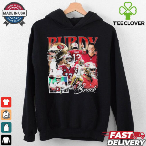 Brock Purdy American Graphic Vintage San Francisco 49ers Football NFL t hoodie, sweater, longsleeve, shirt v-neck, t-shirt