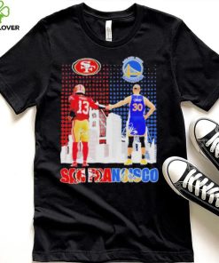 Brock Purdy And Stephen Curry San Francisco City Skyline Signatures Shirt