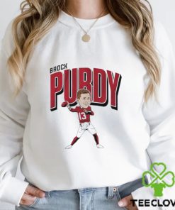 Brock Purdy caricature shirt