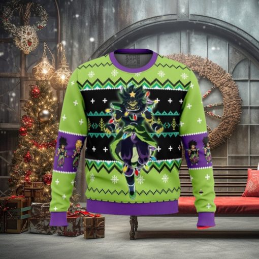 Broly Dragon Ball Z Ugly Christmas Sweaters