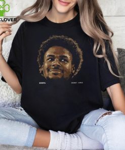 Bronny James Jr. Los Angeles L Portrait Shirt 2 Bronny James Jr. Los Angeles L Portrait Shirt