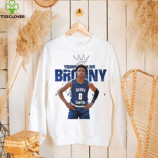 Bronny James Sierra Canyon Basketball Sweathoodie, sweater, longsleeve, shirt v-neck, t-shirt