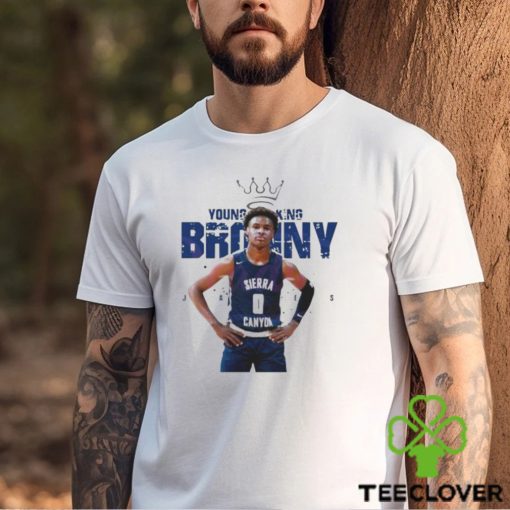 Bronny James Young King Bronny USC Trojan 2023 Shirt