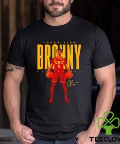 Bronny james usc trojans young king broony signature t hoodie, sweater, longsleeve, shirt v-neck, t-shirt