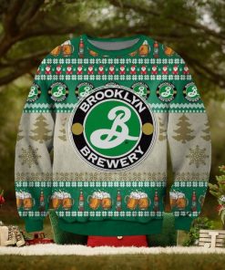 Brooklyn Brewery Beer Ugly Christmas Sweater, Ugly Sweater Apparel