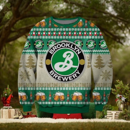 Brooklyn Brewery Beer Ugly Christmas Sweater, Ugly Sweater Apparel