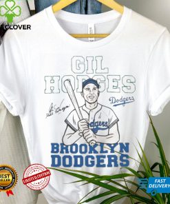 Brooklyn Dodgers Gil Hodges Signature shirt