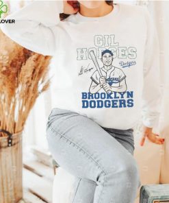 Brooklyn Dodgers Gil Hodges Signature shirt
