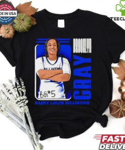 Brooklyn Gray Saint Louis Billikens cartoon shirt