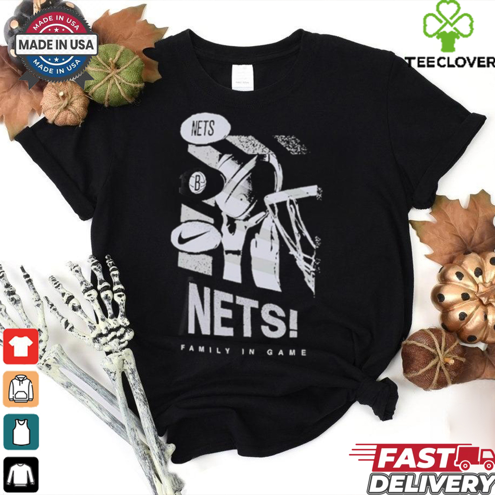 Brooklyn Nets Family In Game Nike T Shirts Brooklyn Nets Family In Game Nike T Shirts