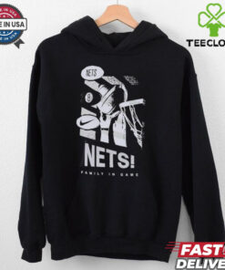 Brooklyn Nets Family In Game Nike T Shirts