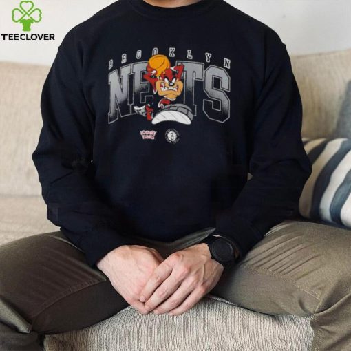 Brooklyn Nets Looney Tunes Taz Graphic T shirt