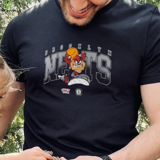 Brooklyn Nets Looney Tunes Taz Graphic T shirt