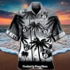Nba Sacramento Kings Purple Black Tropical Flowers Hawaiian Shirt