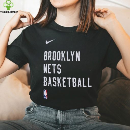Brooklyn Nets Nike Unisex 2023 24 Legend On Court Practice Long Sleeve T Shirt   Black