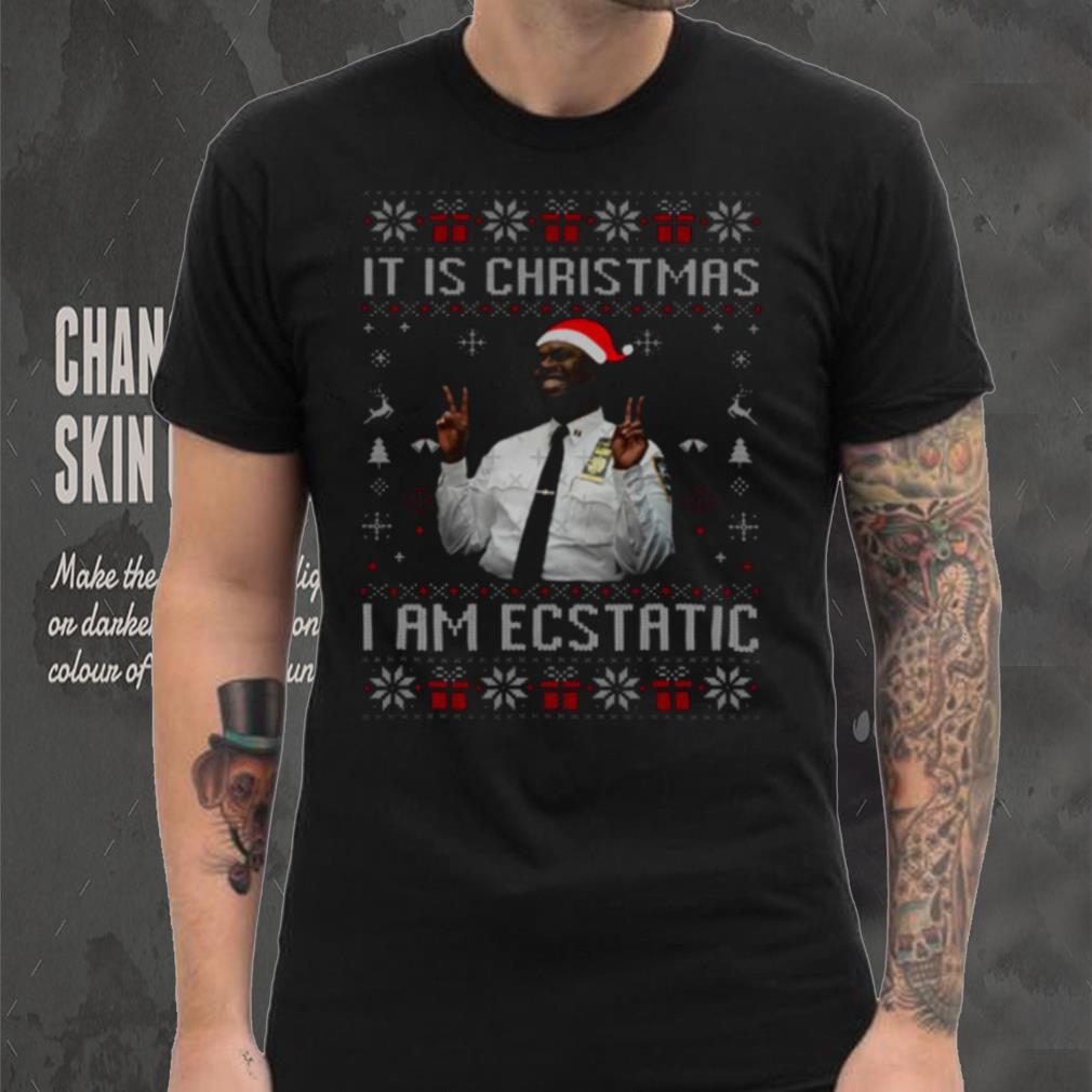 Brooklyn Nine Nine Captain Holt It Is Christmas shirt Brooklyn Nine Nine Captain Holt It Is Christmas shirt