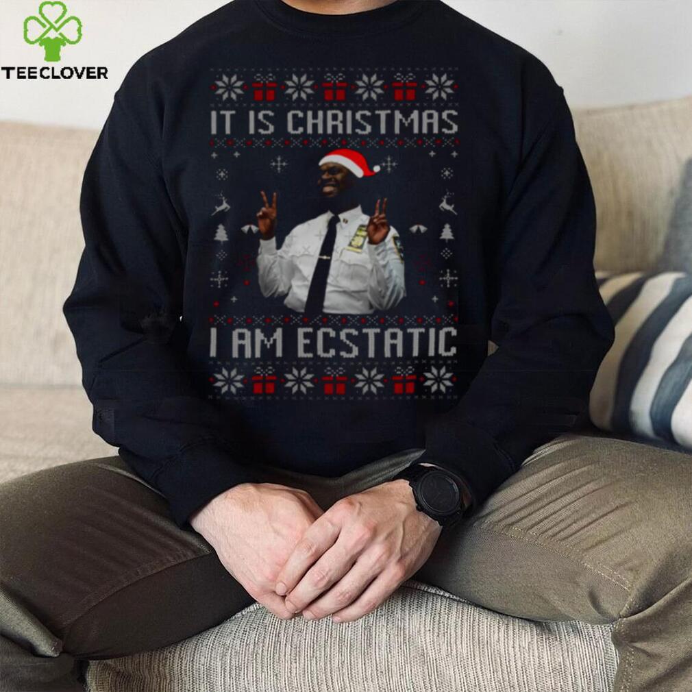 Brooklyn Nine Nine Captain Holt It Is Christmas shirt Brooklyn Nine Nine Captain Holt It Is Christmas shirt