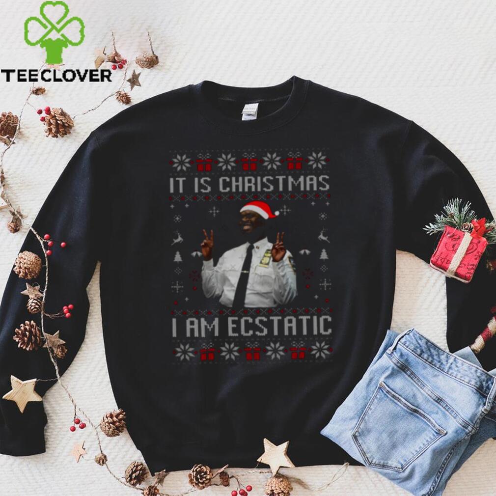 Brooklyn Nine Nine Captain Holt It Is Christmas shirt Brooklyn Nine Nine Captain Holt It Is Christmas shirt
