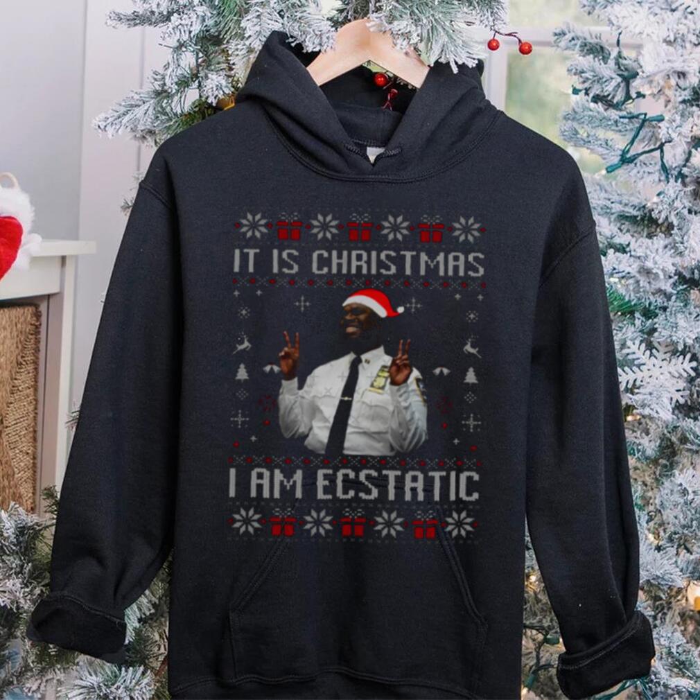 Brooklyn Nine Nine Captain Holt It Is Christmas shirt Brooklyn Nine Nine Captain Holt It Is Christmas shirt