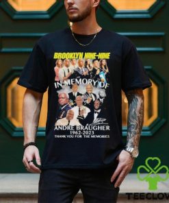 Brooklyn Nine Nine In Memory Of Andre Braugher 1962 2023 Thank You For The Memories T Shirt