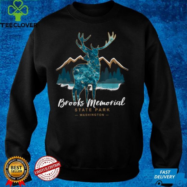 Brooks Memorial State Park Washington USA Vacation Souvenir T Shirt B09GJ9ZJ55