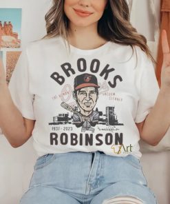 Brooks Robinson The Human Vacuum Cleaner 1937 2023 Signature Shirt