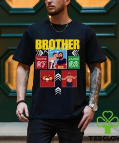 Brother Jason Kelce x Travis Kelce American football center his entire T Shirt