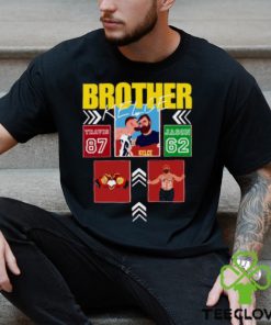 Brother Jason Kelce x Travis Kelce American football center his entire T Shirt